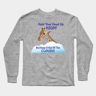 Giraffe - Hold Your Head Up High Long Sleeve T-Shirt